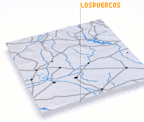 3d view of Los Puercos