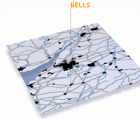 3d view of Wells