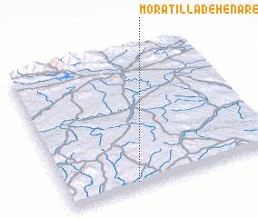 3d view of Moratilla de Henares