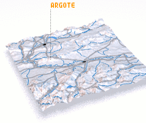 3d view of Argote