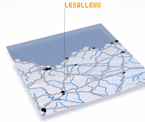 3d view of Les Alleux