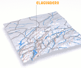 3d view of El Aguadero