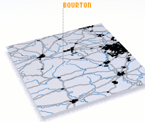 3d view of Bourton