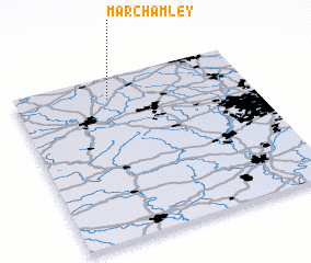 3d view of Marchamley