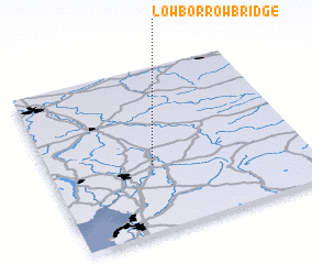 3d view of Low Borrowbridge