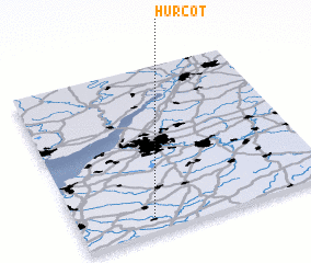 3d view of Hurcot