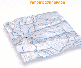 3d view of Fábrica Azucarera