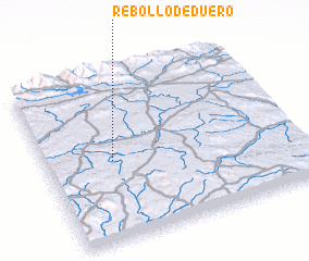 3d view of Rebollo de Duero