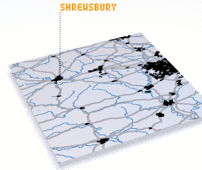 3d view of Shrewsbury