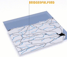 3d view of Bridge of Alford