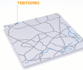 3d view of Tébi Toumbo