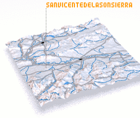 3d view of San Vicente de la Sonsierra