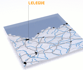 3d view of Le Légué