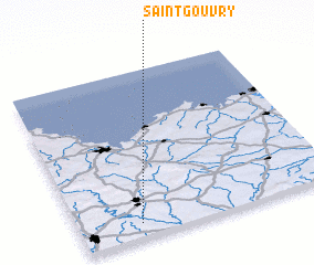 3d view of Saint-Gouvry