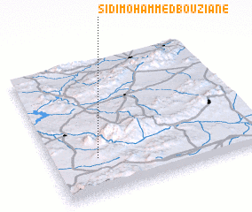 3d view of Sidi Mohammed Bou Ziane