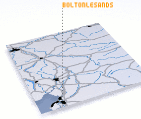 3d view of Bolton le Sands