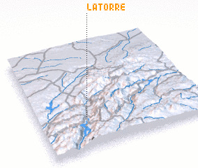 3d view of La Torre