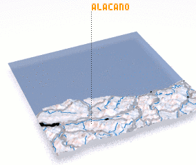 3d view of Alácano
