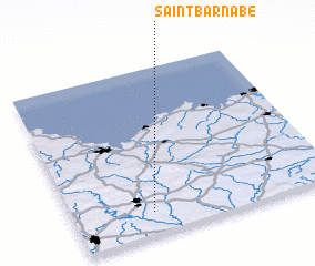 3d view of Saint-Barnabé