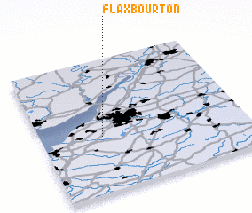 3d view of Flax Bourton