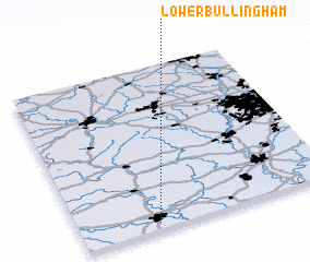 3d view of Lower Bullingham