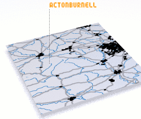 3d view of Acton Burnell