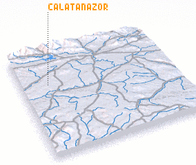 3d view of Calatañazor