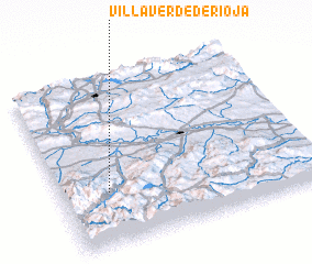 3d view of Villaverde de Rioja