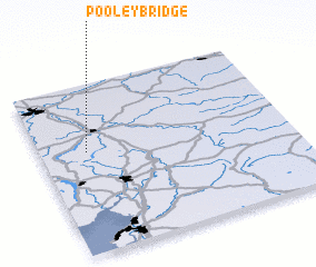 3d view of Pooley Bridge