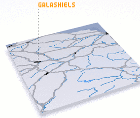 3d view of Galashiels