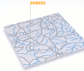 3d view of Dikbéré