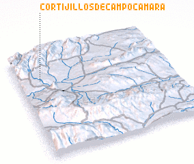 3d view of Cortijillos de Campocámara