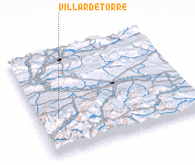 3d view of Villar de Torre