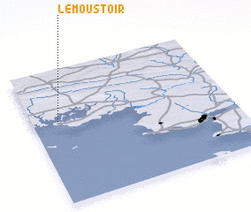 3d view of Le Moustoir