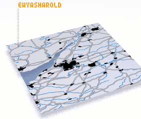 3d view of Ewyas Harold