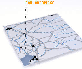 3d view of Bowland Bridge