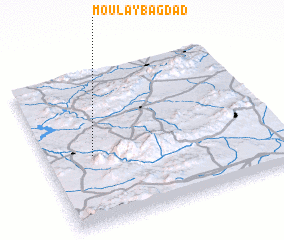 3d view of Moulay Bagdad