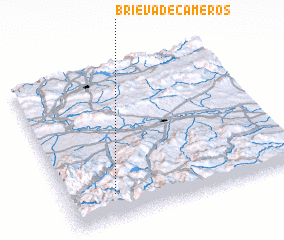 3d view of Brieva de Cameros