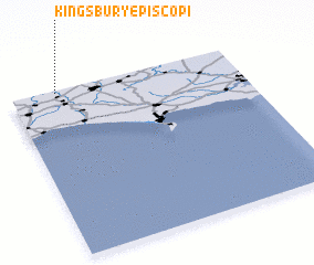 3d view of Kingsbury Episcopi