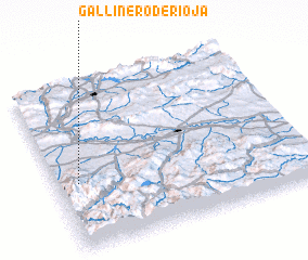 3d view of Gallinero de Rioja