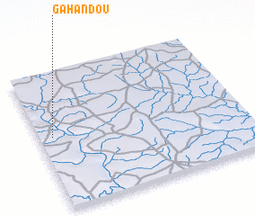 3d view of Gahandou