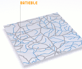 3d view of Batié Blé