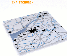 3d view of Christchurch