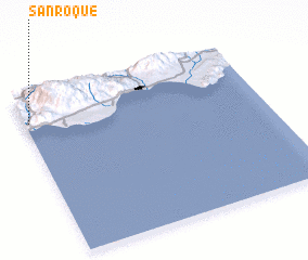 3d view of San Roque