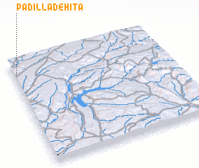 3d view of Padilla de Hita