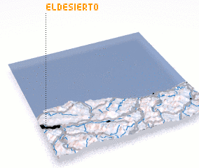 3d view of El Desierto