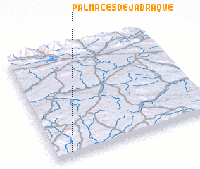 3d view of Pálmaces de Jadraque