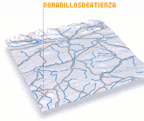 3d view of Romanillos de Atienza