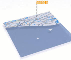 3d view of Árbær