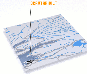 3d view of Brautarholt
